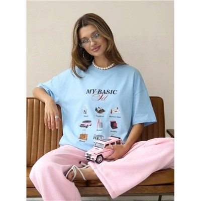 Футболка OVER SIZE (хлопок)