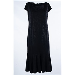 Женское платье миди с коротким рукавом 248589 размер 50, 52, 54, 56