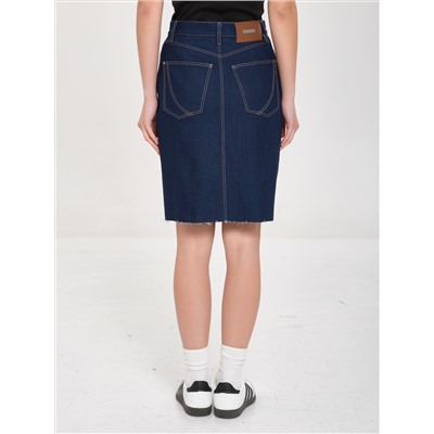 Юбка джинсовая синяя