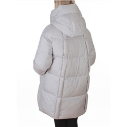 8888 LT. GRAY Куртка зимняя женская оверсайз (200 гр. холлофайбер)