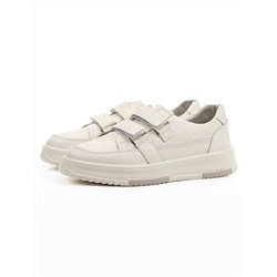 03-C138-2 LT. BEIGE Полуботинки спортивные женские (натуральная кожа)