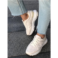 Fashion FL16-2K Кроссовки бел иск кожа
