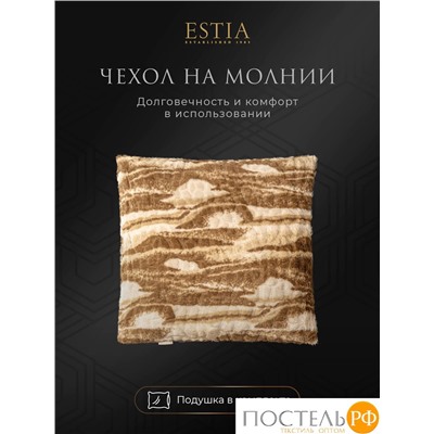 ESTIA ЛАНДИНИ кор. Декоративная подушка 45х45, плстр