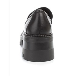 03-C1801-1 BLACK Лоферы женские (натуральная кожа)