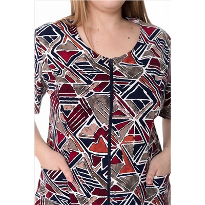 Халат на молнии М31430кс