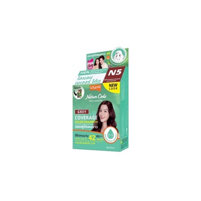 Оттеночный шампунь №5 «Красное дерево» от Lolane Nature, Code N5 Color Shampoo Red Brown 1 Set, 30 мл