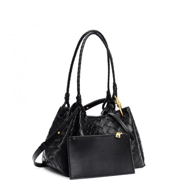 Женская сумка, кожа,  MIRONPAN 90182 Черный