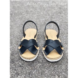Босоножки от испанского производителья Ab.Zapatos Cruz-Yute marino АКЦИЯ