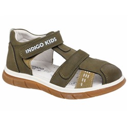 Туфли летн Indigo kids 17-690C хаки Н.К.