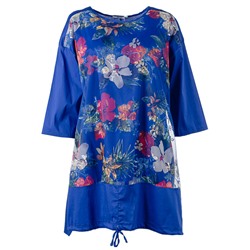 Платье женское комбинированное 251129, размер L-XL, 2XL-3XL