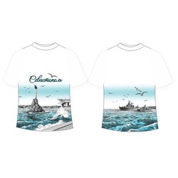 Подростковая футболка Севастополь графити 717