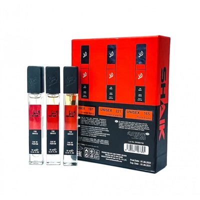 Подарочный набор SHAIK № (197, 221, 165) 3х10 ml