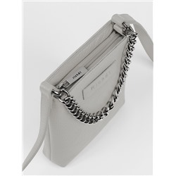 Женская кожаная сумка Richet 3258LN 949 Серый