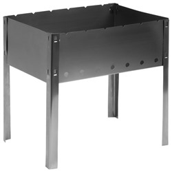 Мангал maclay "Искорка", 6 шампуров, 35×24×35 см, металлический, разборный