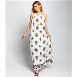 Сарафан #КТ8322, кремовый