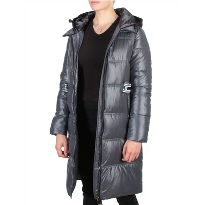 2193 DARK GREY Куртка зимняя женская AIKESDFRS (200 гр. холлофайбера)