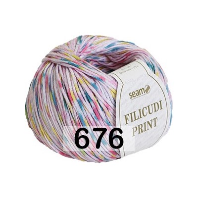 Пряжа Сеам Filicudi print