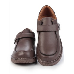 01-D7581-6 BROWN Ботинки демисезонные женские (натуральная кожа)