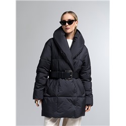 Пуховик женский черный