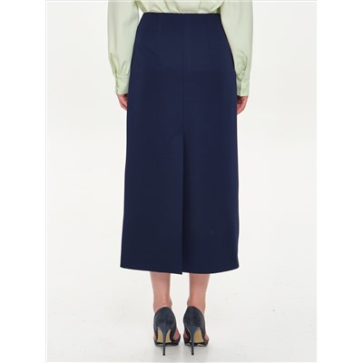 Юбка синяя миди