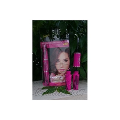 Удлиняющая тушь для ресниц «Супер модель» от Mistine, Super Model Miracle Lash Mascara, 5,5 гр