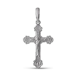 Серебряный крест  925 пробы - 083