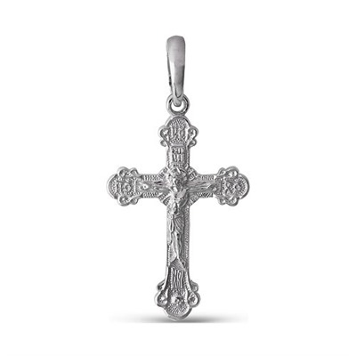 Серебряный крест  925 пробы - 083