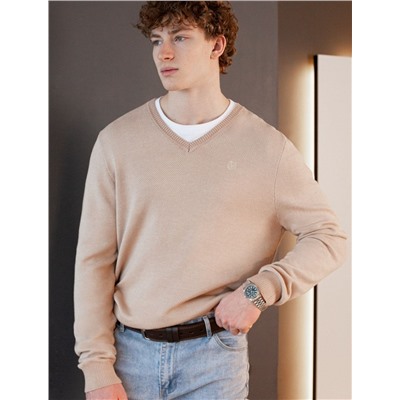 Джемпер фактурной вязки