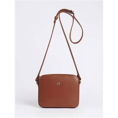 Женская кожаная сумка Richet 3117LN 662 Рыжий