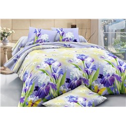 Постельное белье Зима-Лето из поплина с окантовкой ЗЛПО-3287