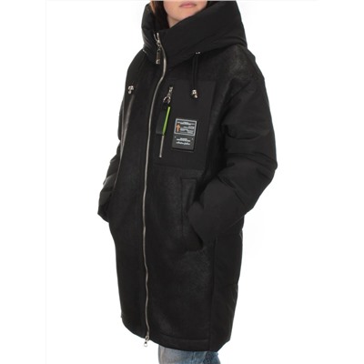 C1062 BLACK Куртка зимняя женская (200 гр. холлофайбера)