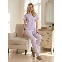 Пижама футболка и брюки М325293Псб