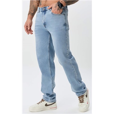 Джинсы муж. F611-0181 l.blue