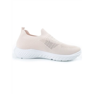 03-B360-26 LT. BEIGE Кроссовки женские (текстиль)