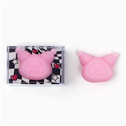Мялка антистресс «Нахальный, но очаровательный», розовая, 4.4×3.5 см