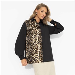 Рубашка из атласа и шёлка, Лабиринт обещаний (леопард)