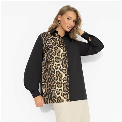 Рубашка из атласа и шёлка, Лабиринт обещаний (леопард)