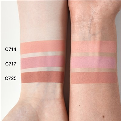 Матовые румяна в компактном формате. C725 Терракотовый бархат (матовые)