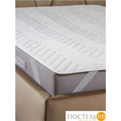 CASSIA КЛАУД СОФТ Стеганый Hамат-к 160х200, 1пр,хлопок-тик/микроволокно