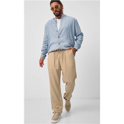 Брюки F511-0855-1 d.beige