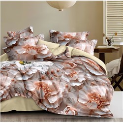 Постельное белье Зима-Лето из поплина с окантовкой ЗЛПО-3286