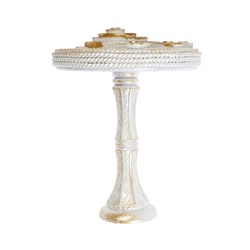 Держатель для штор CAPPIO KS038, d=11 см, белый с золотом, 2 шт.