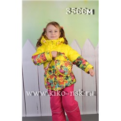 3566М Костюм на синтепоне Жёлтый/74