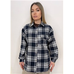 Рубашка фланель OVER SIZE