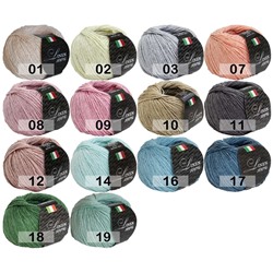 Пряжа Сеам Linen 100