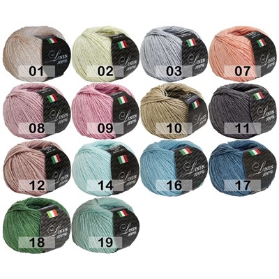 Пряжа Сеам Linen 100