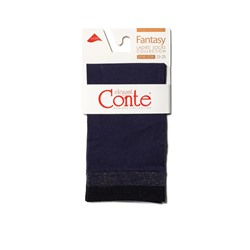 CONTE FANTASY Носки с сияющим бортиком из двухцветного люрекса