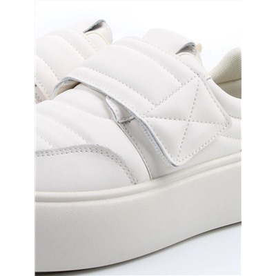 03-YH462-2 LT. BEIGE Полуботинки спортивные демисезонные женские (натуральная кожа)