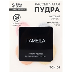 Пудра рассыпчатая LAMEILA тон 1