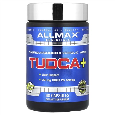 ALLMAX, TUDCA, защитное средство для печени, 60 капсул